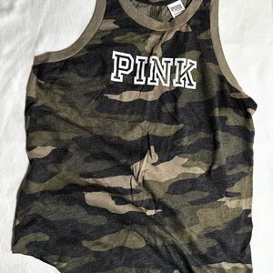 PINK Victoria's Secret Camo Tank Top